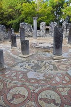 Baptistery with mosaics