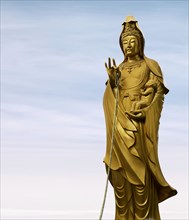 Bronze statue of Guan Yin