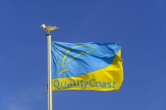 Flag with Quality Coast award