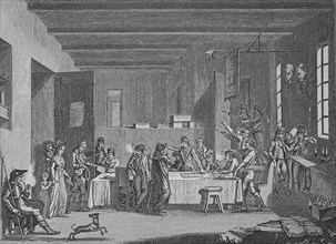 Meeting of a Revolutionary Committee under the Terror Government in Paris