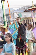 Street parade to celebrate children entering monkhood