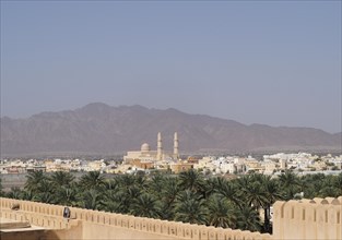 Mosque with minaret