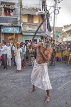 Sadhus during Hindu festival Kumbh Mela