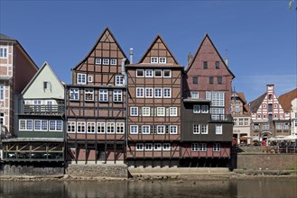 Historic half-timbered houses on Stintmarkt