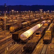 Train formation plant in the suburb of Vorhalle