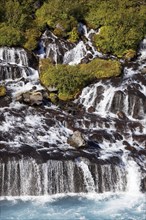 Waterfall Hraunfossar