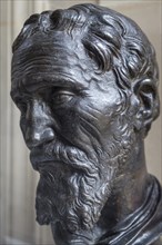 Bronze sculpture Michelangelo