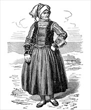 A woman from Ostenfeld in Schleswig