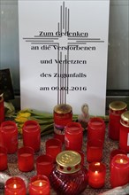 Shrine for the victims of the Bad Aibling train crash