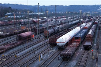 Train formation plant in the suburb of Vorhalle