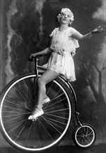 Woman on a Bike