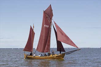 Zeesboot on Saaler Bodden