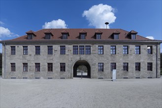 Building of the former SS commandant's office in the concentration camp Flossenburg