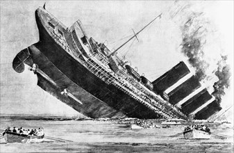 Shipwrecking of the Lusitania