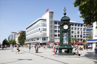 Kropcke square with historic Kropcke clock
