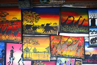 Naive painting in Livingstone