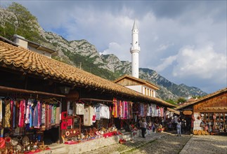 Bazaar and Minaret of the Bazaar Mosque