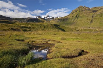Mountain landscape near Grundarfjordur