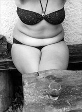 Fat woman ca. 1970s