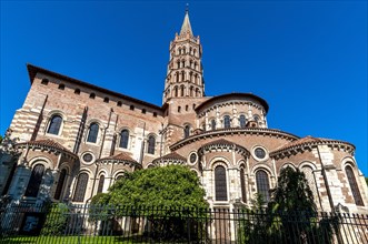 Roman basilica Saint-Sernin of Toulouse