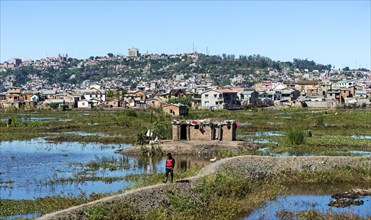 Poor suburban settlements of Antananarivo
