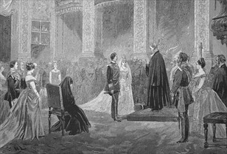 Wedding of Prince Henry of Prussia and Princess Irene of Hesse 1888