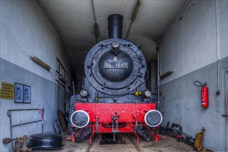 Freight train tender locomotive 94 1697
