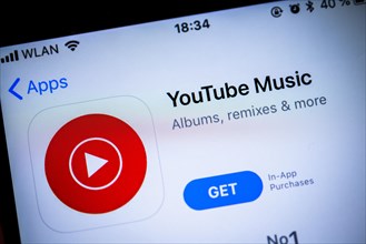 YouTube Music App in the Apple App Store