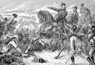 The Crown Prince in the Battle of Woerth on 6 August 1870