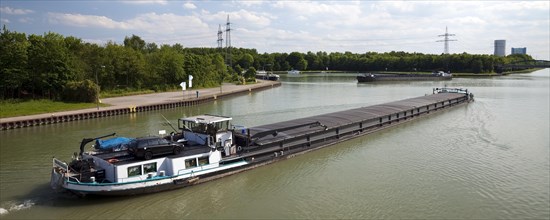 Freighter on the Datteln-Hamm Canal