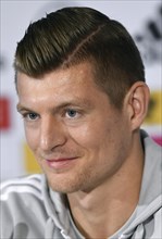 Press conference with Toni Kroos (Real Madrid) in front of the friendly against Spain