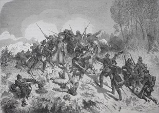 Capture of Turcos by North German riflemen