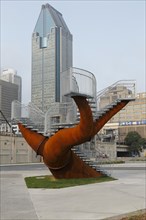 Steel sculpture