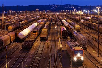 Train formation plant in the suburb of Vorhalle