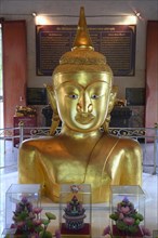Interior with Buddha statue