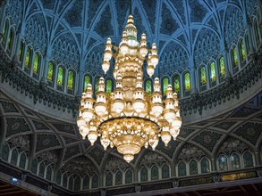 Chandelier and dome