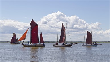 Zeesboots on Saaler Bodden