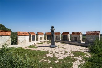 Muenchhausen monument in the Bender fortress