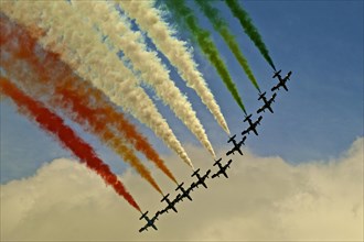 Aerobatic squadron Frecce Tricolori