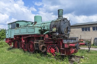 Steam locomotive 91 406 of the Prussian T 9.3 series