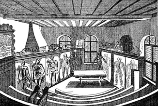 Anatomical theater in the university of Altdorf