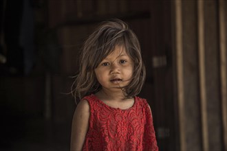 Native little girl