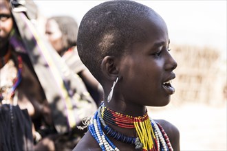 Young girl of Arbore tribe