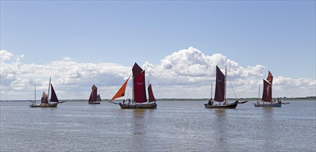 Zeesboots on Saaler Bodden