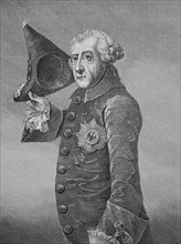Portrait of Frederick II or Frederick the Great