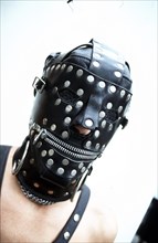 Sado Maso Pendant with Leather Mask