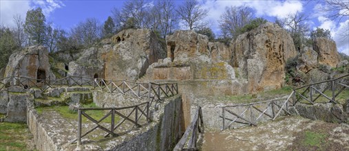 Etruscan Temple Tomba Ildebranda