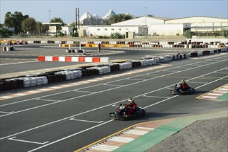 Go Kart race track in Ras al Khaimah