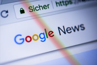 Google News logo displayed in a Browser