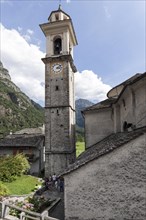 Church in the village of Sonogno